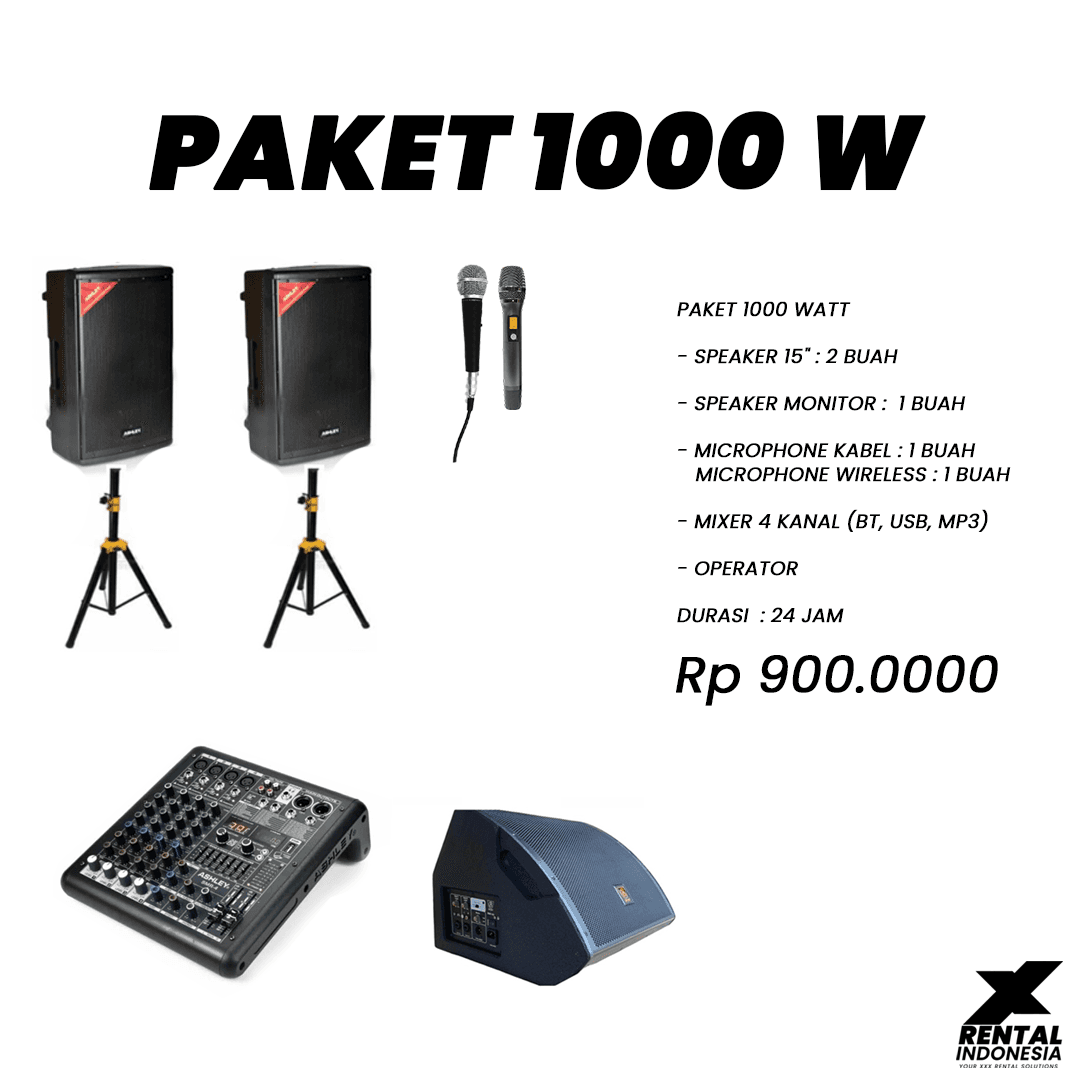 Paket Sound System 1000W
